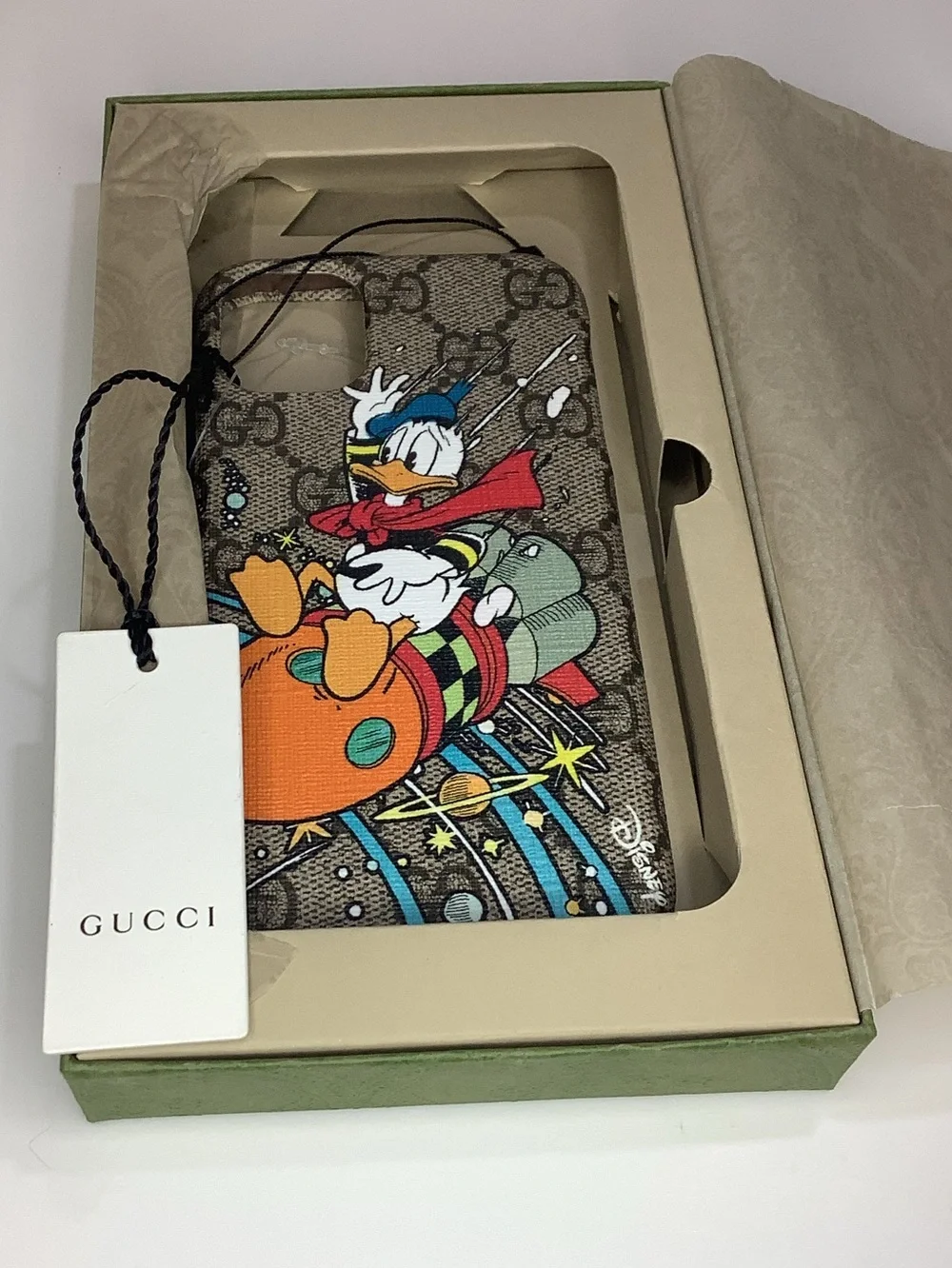 Gucci x Disney Donald Duck iPhone 11 Case New In Box